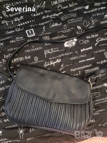 Depeshe* Естествена кожа чанта с дълга дръжка 