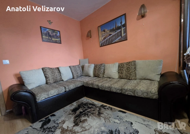 Ъглов диван , снимка 2 - Дивани и мека мебел - 54172017