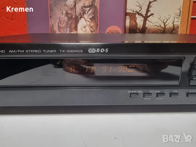 Тунер YMAXA TX592RDS, снимка 2 - Ресийвъри, усилватели, смесителни пултове - 52389349