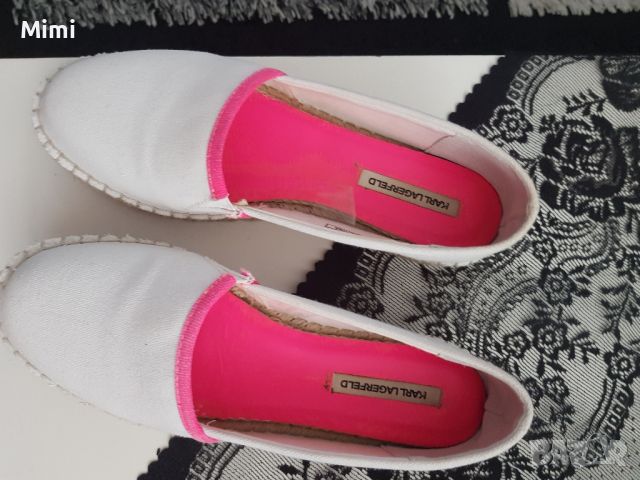 Karl Lagerfeld Еспадрели/Обувки, снимка 6 - Дамски ежедневни обувки - 45510254