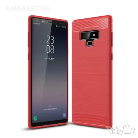 Samsung Galaxy Note9 / Note 9 Удароустойчив Carbon Fiber Калъф и Протектор, снимка 3 - Калъфи, кейсове - 48221998