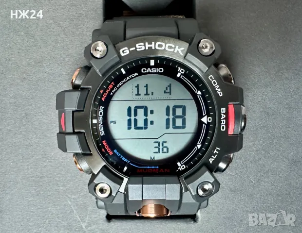 Лимитиран мъжки часовник с 2 г. гаранция CASIO G-SHOCK MUDMAN GW-9500TLC-1ER, снимка 5 - Мъжки - 47819412