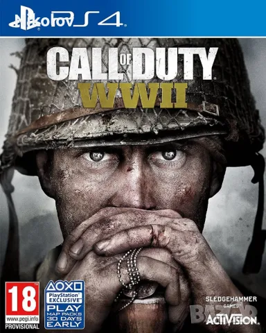 Call of Duty WWII PS4 COD (Съвместима с PS5), снимка 1 - Игри за PlayStation - 49215442