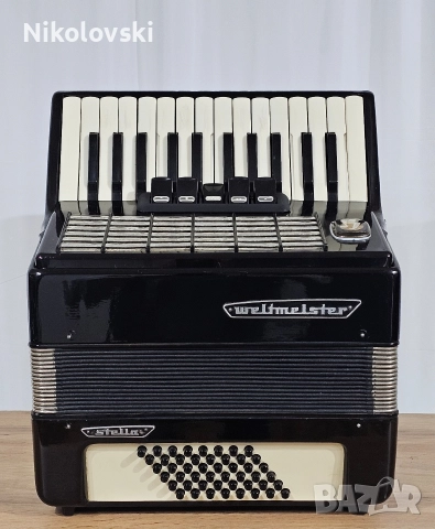 Акордеон Weltmeister Stella , снимка 2 - Акордеони - 52600811