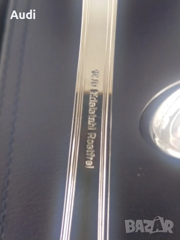 Сервиз прибори за хранене от  Luxe Edelstahl Rostfrei Solingen - 71 броя от неръждаема стомана 18/10, снимка 3 - Прибори за хранене, готвене и сервиране - 53899298