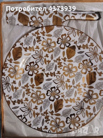 Плато за торта, снимка 6 - Чинии - 52711072
