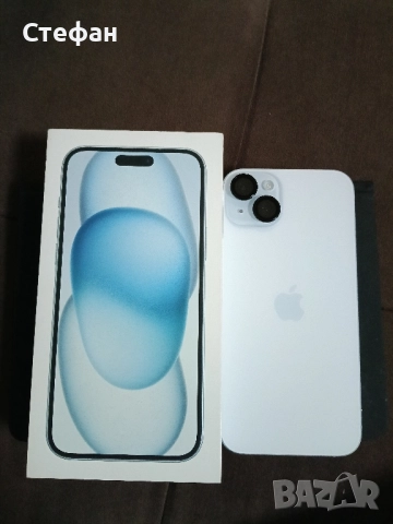 iphone 15 plus blue, снимка 7 - Apple iPhone - 52447285