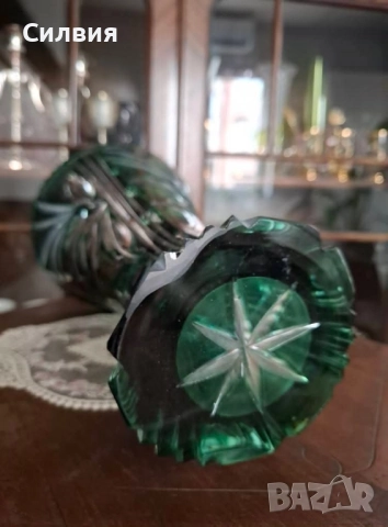 Кристална ваза , снимка 8 - Вази - 52410112