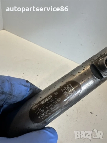 Горивна рейка със сензор за Volvo XC60 2.0D (2011) 0445215025, снимка 3 - Части - 53742797