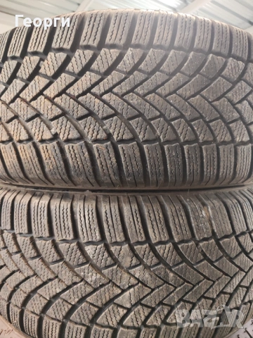 2бр.зимни гуми 215/55/17 Bridgestone, снимка 8 - Гуми и джанти - 53912316