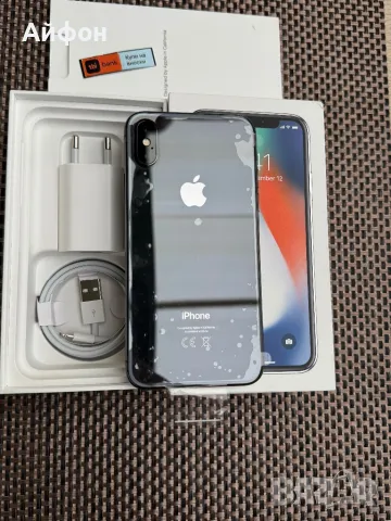 НОВ! /*ЛИЗИНГ*/ IPhone X 256Gb Silver / Айфон , снимка 4 - Apple iPhone - 48448963