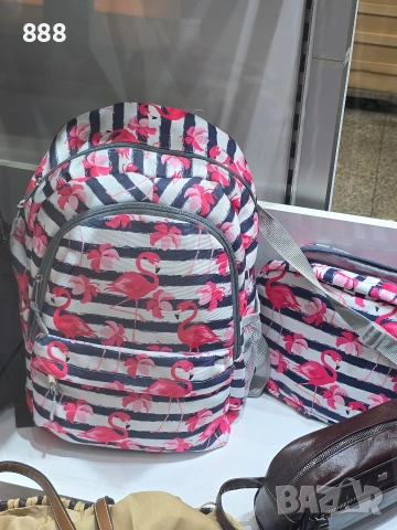 детски раници фламинго , снимка 4 - Раници - 44230954