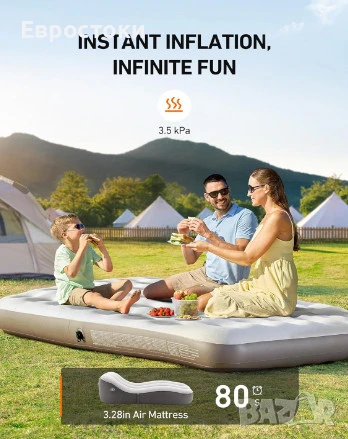 Електрическа помпа AstroAI, 3.5 kPa, 300 L/min, 120 V AC / 12 V DC, снимка 2 - Градинска техника - 50462918