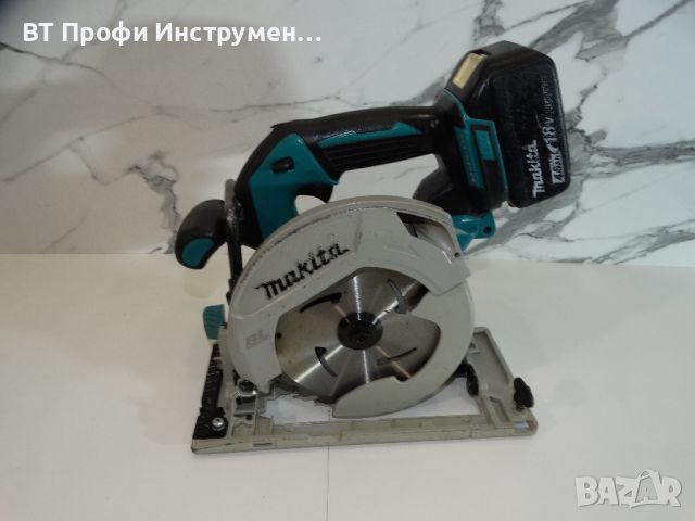 Makita DHS 680 / 4.0 Ah - Акумулаторен циркуляр, снимка 1 - Други инструменти - 46269629