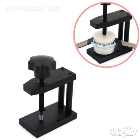 Професионална преса за затваряне на часовници инструмент за часовникари любители за смяна на батерия, снимка 7 - Други инструменти - 50973738