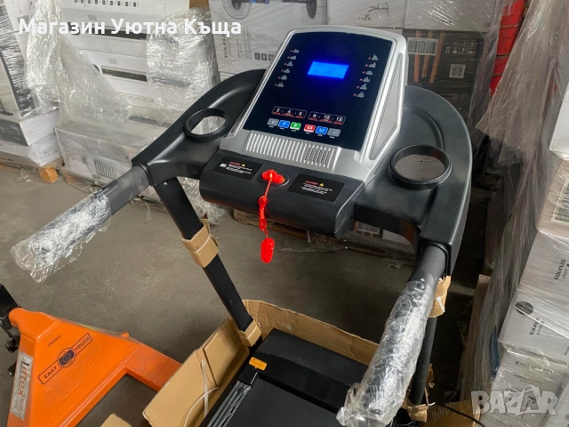 НОВА Бягаща пътека с LCD дисплей TA Sport Foldable Treadmill 2.0 HP с Гаранция, снимка 5 - Фитнес уреди - 52017998