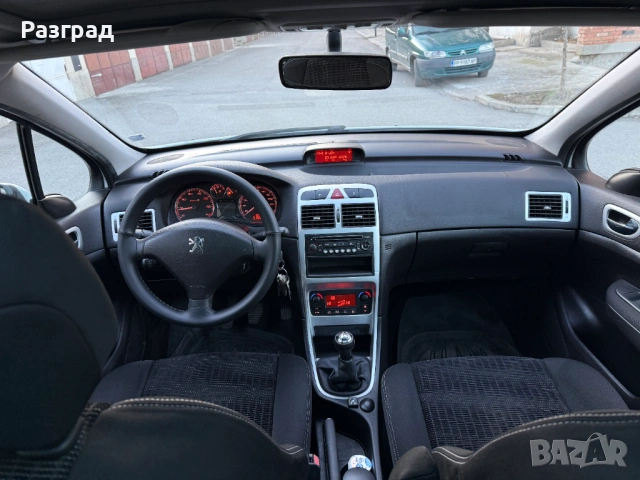 Peugeot 307 SW 1.6I ГАЗ 7места, снимка 13 - Автомобили и джипове - 53900694