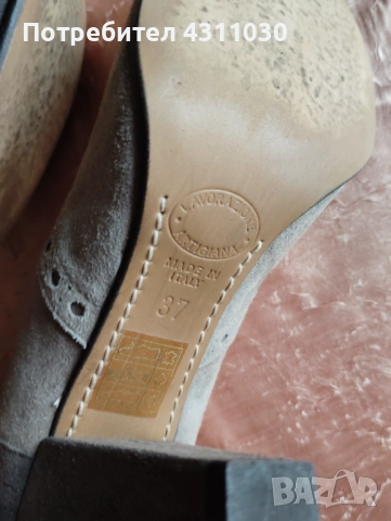 Елегантни дамски обувки un deux Trois 37 номер, снимка 6 - Дамски обувки на ток - 53390287