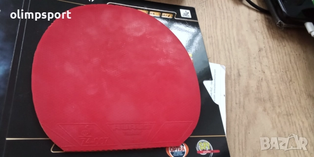 гума за тенис на маса tibhar aurus sound max 148x151mm  4 месеца игра 