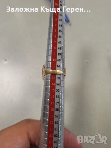 Дамски златен пръстен - 5,08 гр., снимка 5 - Пръстени - 51603276