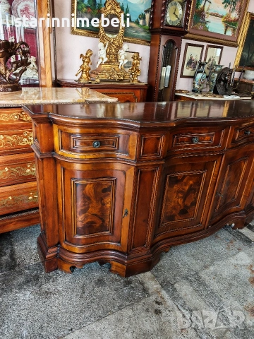 Италиански комод масив , снимка 9 - Шкафове - 54090097
