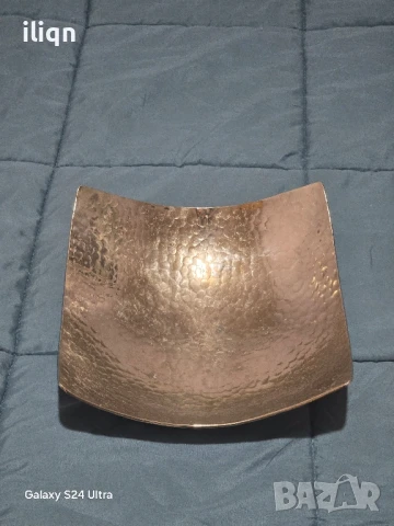 Посребрена красива купа фруктера за плодове. Размери на снимките. Цена 24,99лв. За 