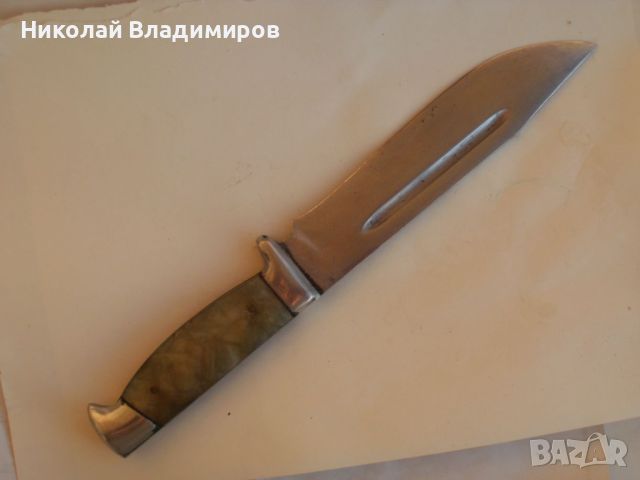 Български стар нож Вихрен българско ножче кама, снимка 2 - Ножове - 45797582