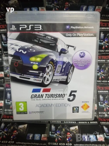 Игра Gran Turismo 5: Academy Edition Playstation - PS3 пълна версия със всички коли и PSN онлайн 