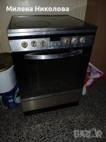 Готварска печка инокс Амика, снимка 3 - Печки, фурни - 53054843