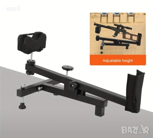 Стабилна стойка за въздушна и PCP пушка – стрелба и поддръжка, снимка 5 - Оборудване и аксесоари за оръжия - 52946191