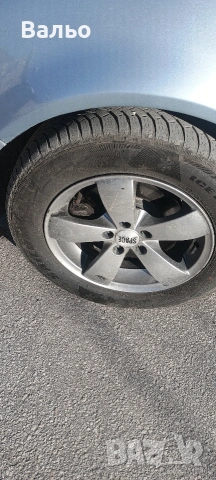 Джанти с гуми 15ки 5х100, снимка 5 - Гуми и джанти - 54137776