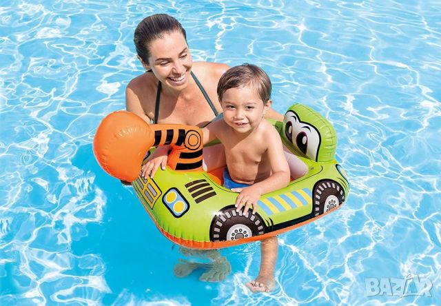 Запазете вашето дете безопасно във водата с модерния детски надуваем пояс I n t e x 59586NP!, снимка 3 - Надуваеми играчки - 46381247