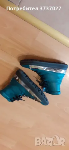  Боти за момиче- естествена кожа, снимка 3 - Детски боти и ботуши - 49727417