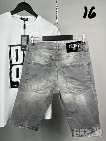 Dsquared мъжки къси дънки , снимка 3 - Дънки - 45929463