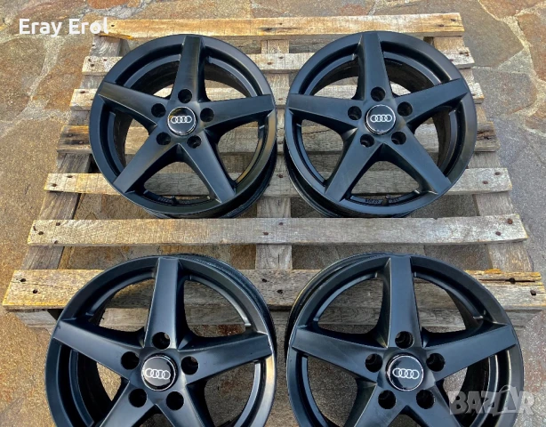 15 джанти 5х112 Audi А3 А4 A6 100 200 5х112 Ауди А3 А4 А6 Оригинал, снимка 3 - Гуми и джанти - 51372600