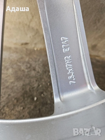 Джанти BORBET 17 5 112 от passat b7, снимка 12 - Гуми и джанти - 53352169