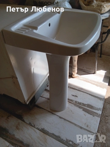 Мивка за баня с конзола, снимка 3 - Мивки - 54165129