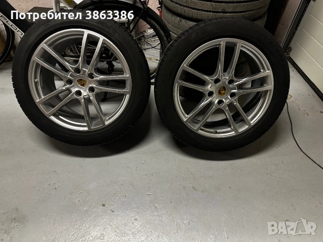 Гуми  pirelli с оригинални джанти кайен спорт пакет  20 цола