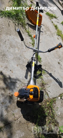 Бензинова коса Baukraft, снимка 5 - Градинска техника - 50454421