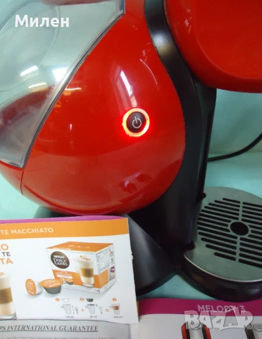 Кафемашина с гаранция 1 година NESCAFÉ® Krups Dolce Gusto Melody.Red, снимка 5 - Кафемашини - 53512534