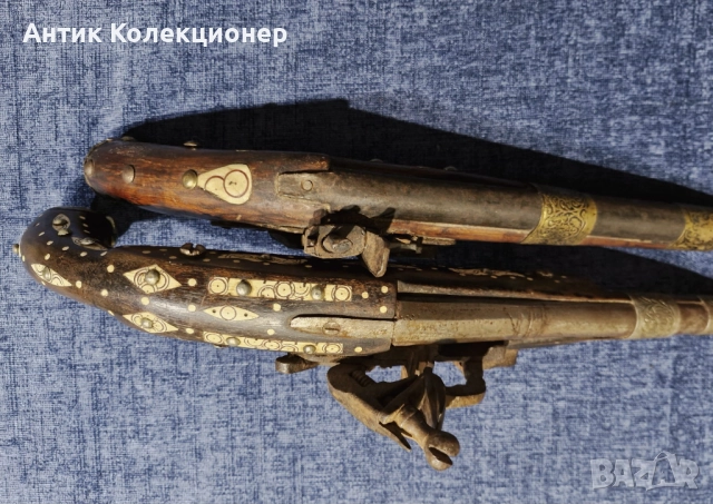 Чифт Пистолети, за механа, украса., снимка 5 - Антикварни и старинни предмети - 52310011
