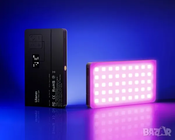 Нов модел осветление Ulanzi LT002 RGB, снимка 1 - Друга електроника - 46547877