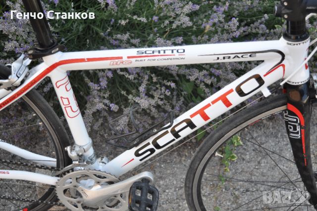 Scatto J-Race Sora-шосеен велосипед с карбонова вилка, снимка 7 - Велосипеди - 46317470