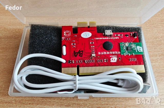 Универсален тестер KQCPET6 V8 за диагностика на дънни платки, снимка 2 - Ремонти и сервиз на лаптопи - 53755304