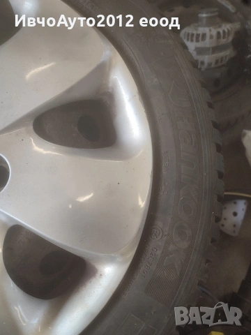 зимни гуми с джанти 14 kia picanto rio Hyundai getz 4x100, снимка 4 - Гуми и джанти - 54148447