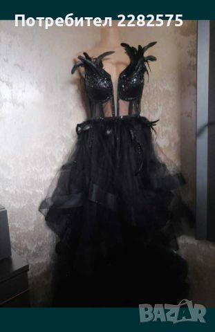 Бутикова бална рокля Л/ХЛ размер , снимка 7 - Рокли - 45147509