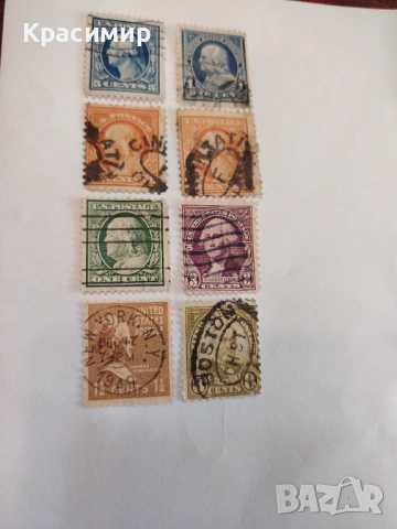 Винтидж ПОЩЕНСКИ марки САЩ , снимка 7 - Филателия - 53085434