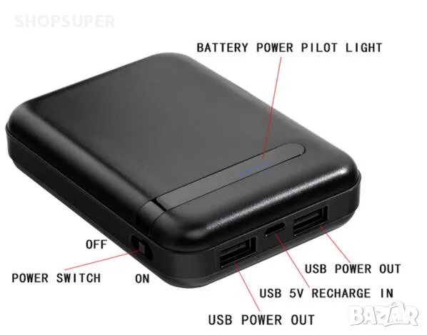 2 в 1 : заглушител и батерия, снимка 15 - Друга електроника - 49757324