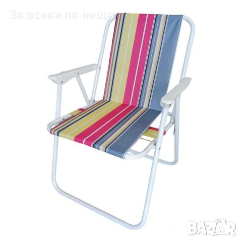 ✨Сгъваем плажен/къмпинг стол - 2 разцветки, снимка 2 - Къмпинг мебели - 40825532