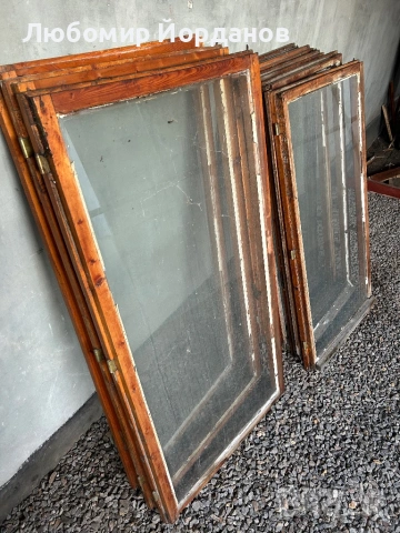 Дървена дограма – 8 бр., размери 140×80 и 130×70 см, снимка 6 - Дограми - 53622155